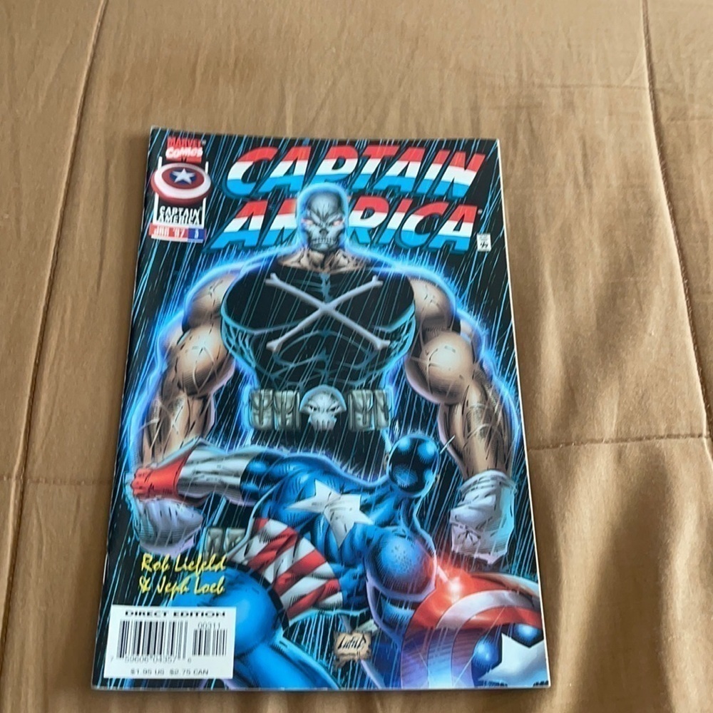 Captain America #3, Vol. 2 - Rob Liefeld Art (Marvel Comics, 1997)